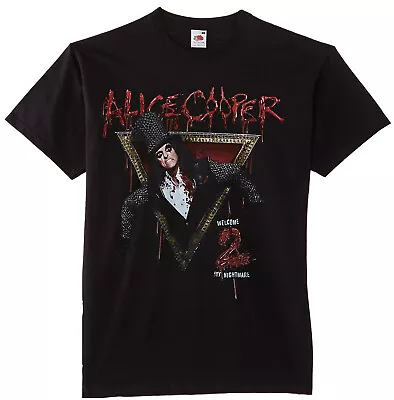 Buy Alice Cooper Welcome To My Nightmare Rock Licensed Tee T-Shirt Men • 17.13£