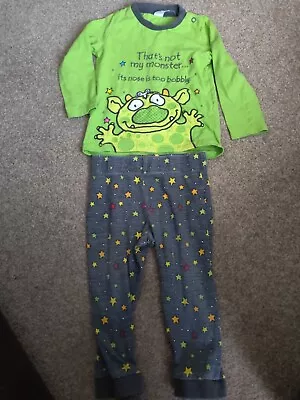 Buy That's Not My Monster Pyjamas Age 12-18 Months • 2.50£