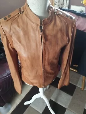 Buy Mans Vintage Mustang Leather Jacket • 55£