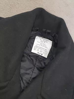 Buy Mens Black US Pea Coat Medium • 10£
