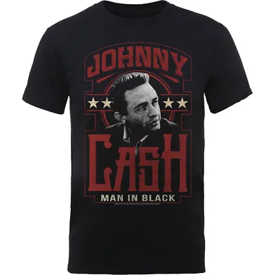 Buy Johnny Cash Man In Black Country Rock Licensed Tee T-Shirt Men • 15.99£