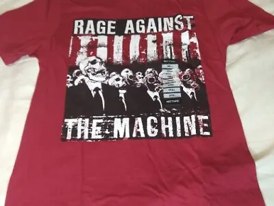 Buy RAGE AGAINST THE MACHINE T SHIRT BNWT Size Small • 11.56£