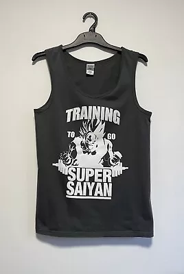 Buy Training To Go Super Saiyan Inspired By Dragon Ball Printed T-Shirt. Size Small • 7.99£