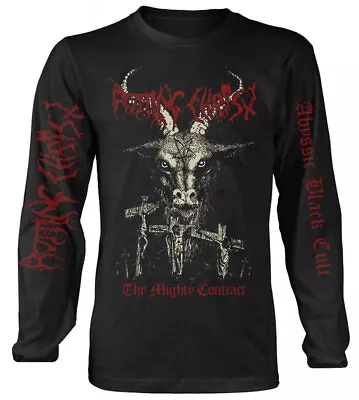 Buy Rotting Christ Thy Mighty Contract Black Long Sleeve Shirt NEW OFFICIAL • 25.19£