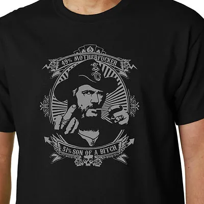 Buy Lemmy T-shirt 49% MOTHERF***** 51% SON OF A BITCH ACE Of SPADES • 14.99£