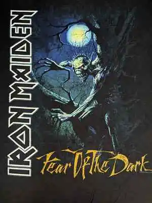 Buy Iron Maiden - Fear Of The Dark Band T-Shirt Official Merch • 18.92£