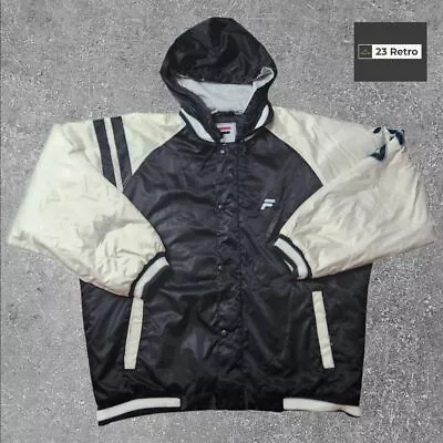 Buy Fila Hooded Bomber Style Jacket • 20£