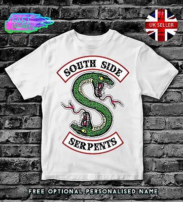 Buy RIVERDALE SOUTH SIDE SERPENTS Kids T-Shirt Top Boys Girls T SHIRT #1 • 9.99£