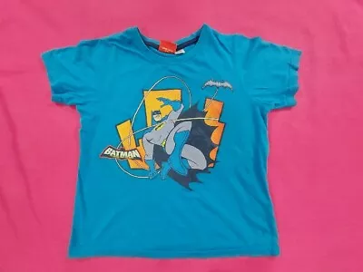 Buy Children's Batman The Brave And The Bold Short Sleeve T-Shirt  Blue Size 5 • 9.99£