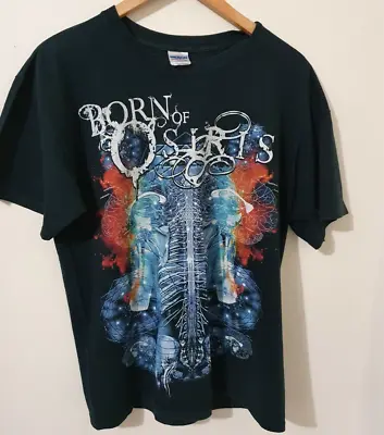 Buy Born Of Osiris T Shirt Large | Deathcore Metalcore Metal Rock Concert Music • 17.08£