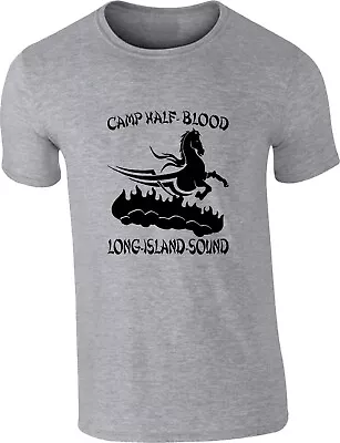 Buy Camp Half-Blood T-Shirt Percy Jackson Movie Long Island Sound World Book Day Top • 12.99£