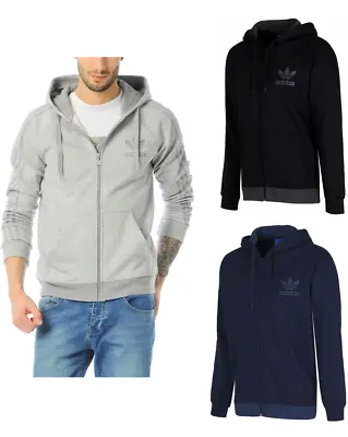 Buy Adidas Originals New Men's SPO Trefoil Fleece Full Zip Hoodie  • 19.99£