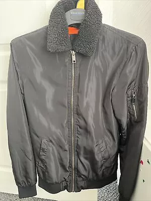 Buy Cedarwood State Mens Bomber Style Black Jacket- Size Mens Extra Small • 2.50£