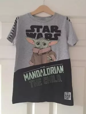 Buy TU Boys Star Wars The Mandalorian T-Shirt Top - Age 9 Years • 2£