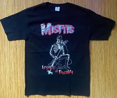 Buy Misfits - Legacy Of Brutality T Shirt Danzig Samhain Hardcore Horror Punk MEDIUM • 21.22£