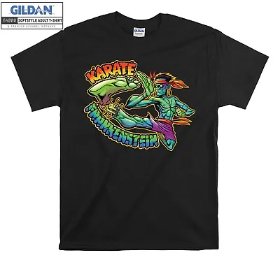 Buy Karate Frankenstein Design T-shirt Gift Hoodie Tshirt Men Women Unisex E694 • 11.95£