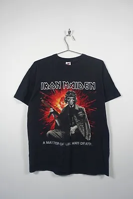 Buy Vintage Iron Maiden 2006 A Matter Of Life And Death Tour T Shirt Mens Medium • 34.99£
