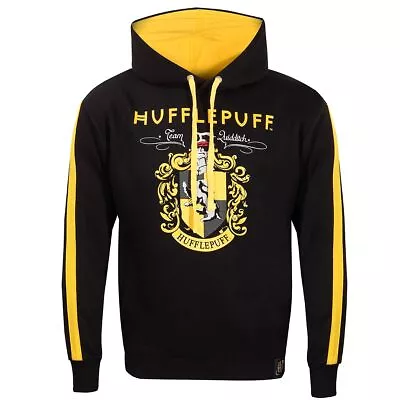 Buy Harry Potter - Property Of Hufflepuff Unisex Black Contrast Pullover  - K777z • 41.54£