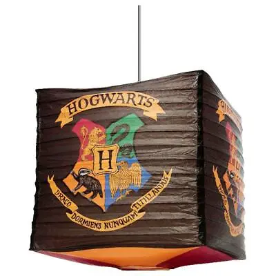 Buy Harry Potter Paper Light Shade Hogwarts Official Merch Gift Free UK P&P • 12.36£