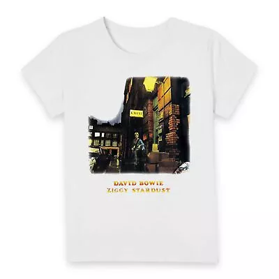 Buy Official David Bowie Ziggy Stardust Women's T-Shirt • 17.99£