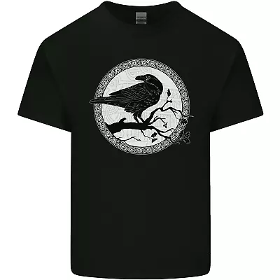Buy Viking Crow Celtic Norse Valhalla Odin Thor Mens Cotton T-Shirt Tee Top • 8.75£