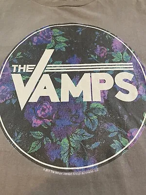 Buy 🎤The Vamps 2017 Official T Shirt Size Large • 1.26£