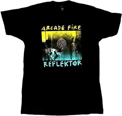 Buy Arcade Fore Reflektor Ladies Black Fitted T-Shirt MEDIUM • 14.95£