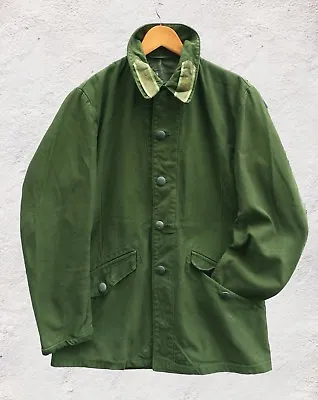 Buy Green Vintage Swedish M59 60s Olive Chore Worker Work Mod Military Jacket • 39.95£