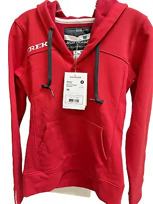 Buy Trek Bontrager Womens Hoodie Sweatshirt XS Red • 47.02£