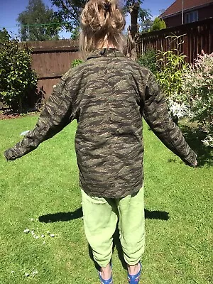 Buy Carhartt Michigan Chore Jacket Camouflage Size M  Pit 2 Pit 20 Ins Rip Stop • 49.09£