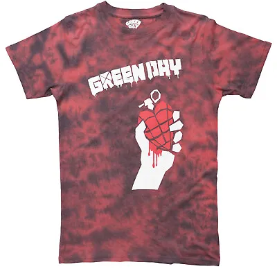 Buy Green Day American Idiot T Shirt Official Red New • 16.99£