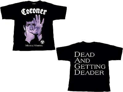 Buy CORONER - Mental Vortex - T-Shirt - Plus Size XXXL - 3XL - Neu - Übergöße  • 20.72£
