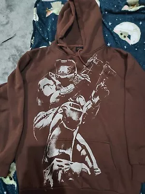 Buy Vintage CHANGES Halo 3 Master Chief Promo Pullover Hoodie L VTG Gaming Xbox 360 • 80£