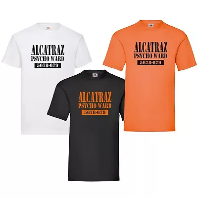 Buy Halloween T-shirt Alcatraz Psycho Ward Prison Party Costume Mens Womens Kids • 12.95£