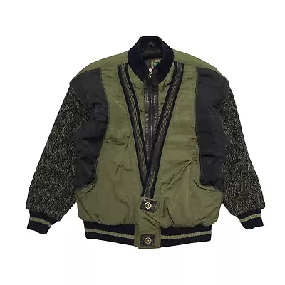 Buy Emos Vintage 80s Green Full Zip Jacket Uk Men's Size XL • 39.99£