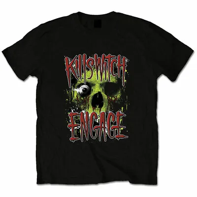 Buy KILLSWITCH ENGAGE  Unisex T- Shirt -  Skullyton  - Black  Cotton  • 16.99£