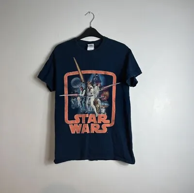 Buy Gildan Vintage Star Wars A New Hope T Shirt Hans Solo Made In Honduras Uk Small • 9.99£