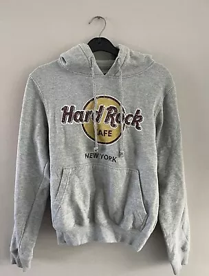 Buy Hard Rock Cafe Grey New York Hoodie • 18.95£