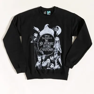 Buy Official The Nightmare Before Christmas Black Sweater : S,M,L,XL,3XL,4XL,5XL • 39.99£
