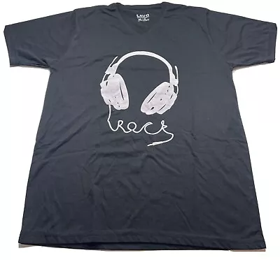 Buy 14-16 Years Teens T-shirt Black Headphones Gaming Graphic Cotton Tee Top Men S • 5.58£