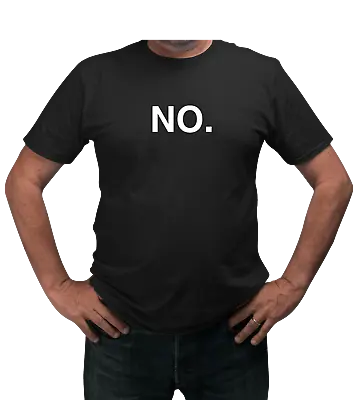 Buy No. T-Shirt | The IT Crowd Roy Moss Jen Geek, Unisex Funny Novelty No Geek Tee • 11.95£