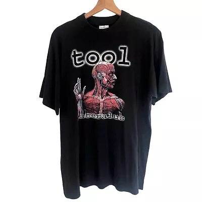 Buy **SUPER RARE** Vintage 2000-2002 Tool Band Lateralus Black T-Shirt Size Medium • 89.99£
