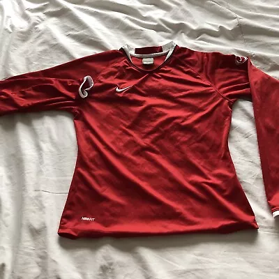 Buy Nike Mens T Shirts Long Sleeve Shirts Park VI Football Running Tops T-Shirt • 0.99£