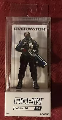 Buy Overwatch 3-Inch Collectible Enamel FiGPiN Wave 1 - Soldier 76 NEW • 14.20£