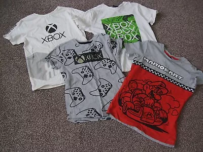Buy Boys X -box / Mario Cart  T Shirts To   Fit 8 - 9 Years • 4£
