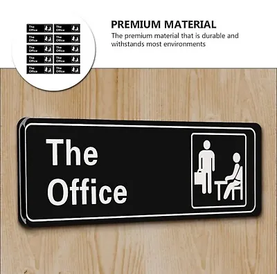 Buy The Office TV Show Sitcom Replica Door Sign PVC Sticker Decal Memorabilia Merch • 5.99£