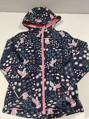Buy Girls Mountain Warehouse Fleece Lined Water Resistant Shell Jacket Age 7-8 Years • 5£