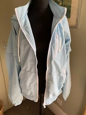 Buy Blue Rain Jacket By Ultra Trendy UK Street Wear Brand Unknown London -size Small • 30£
