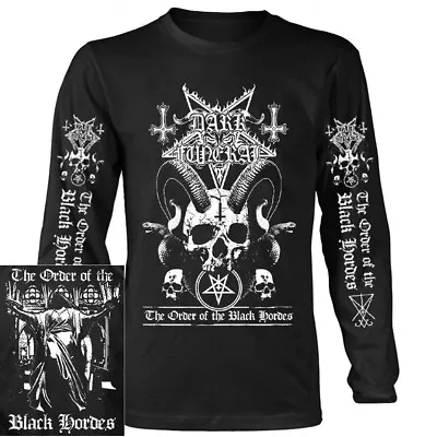 Buy Dark Funeral Order Of Black Hordes Long Sleeve Shirt S-XXL Black Metal Official • 31.60£