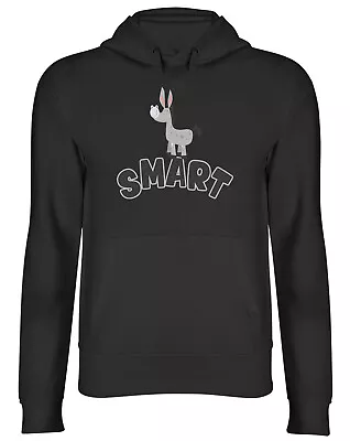 Buy Funny Smart Ass Hoodie Mens Womens Donkey Top Gift • 17.99£